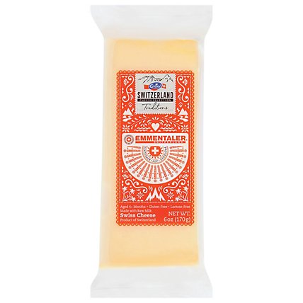 Emmi Cheese Emmentaler Classic Swiss - 6 Oz - Image 1