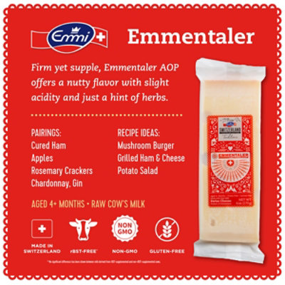 Emmi Cheese Emmentaler Classic Swiss - 6 Oz - Image 5