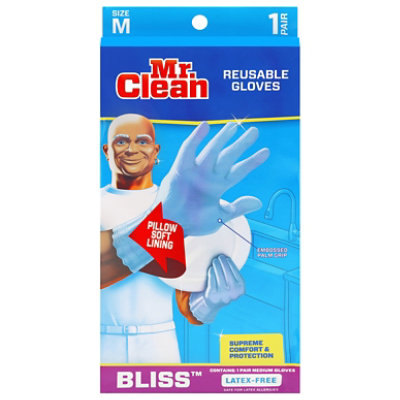 Mr. Clean Bliss Gloves Premium Latex-Free M - Each - Image 3