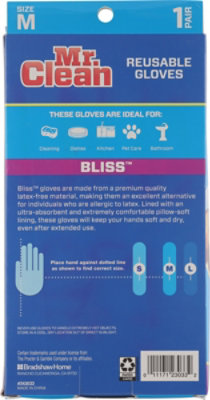 Mr. Clean Bliss Gloves Premium Latex-Free M - Each - Image 3