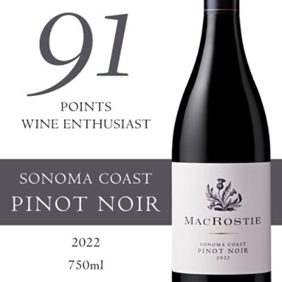 MacRostie Sonoma Coast Pinot Noir Wine - 750 Ml - Image 1