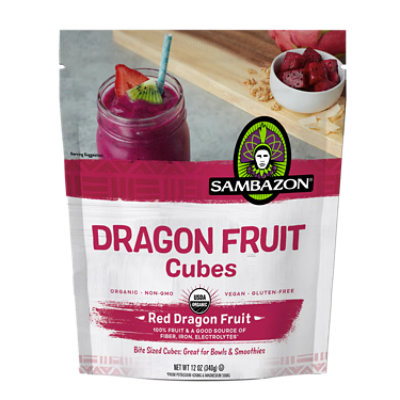 Sambazon Organic Dragon Fruit Cubes - 12 Oz - Image 1