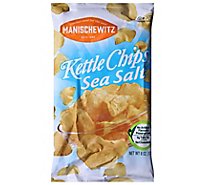 Manischewitz Kettle Sea Salt Chips - 6 Oz