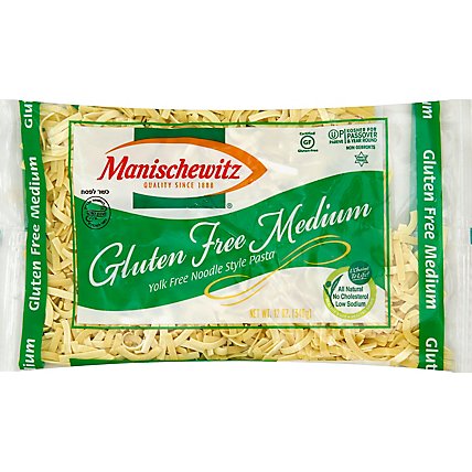Manischewitz Passover Gold Medium Egg Noodles Yolk Free - 12 Oz - Image 2