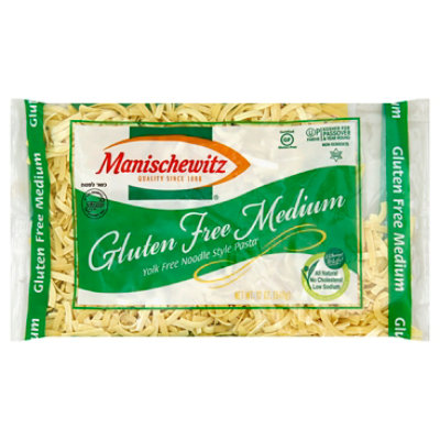 Manischewitz Passover Gold Medium Egg Noodles Yolk Free - 12 Oz - Image 1