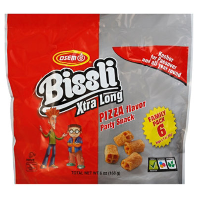 Osem Bissli Xtra Long Pizza Flavor Party Snack - 6 Oz - Image 1