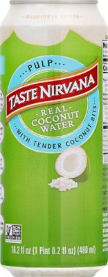 Taste Nirvana Coconut Water with Pulp - 16.2 Fl. Oz. - Image 2