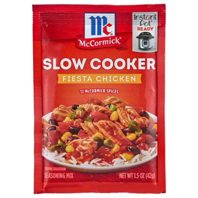 McCormick Slow Cooker Fiesta Chicken Seasoning Mix - 1.5 Oz - Image 1