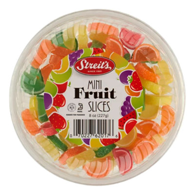 Streits Mini Fruit Slices Candy - 8 Oz