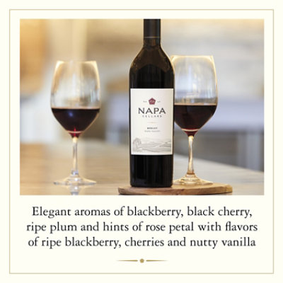 Napa Cellars Merlot Red Wine Bottle - 750 Ml - Image 2