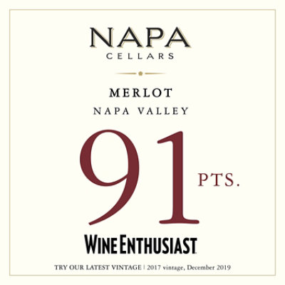 Napa Cellars Merlot Red Wine Bottle - 750 Ml - Image 3