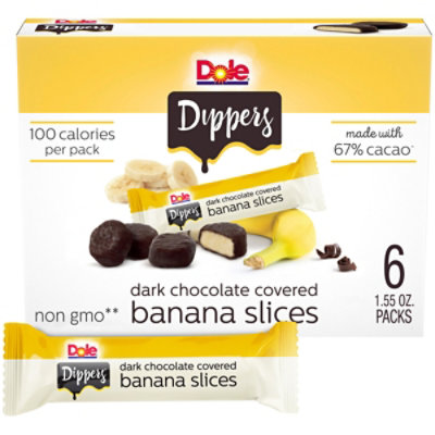 Dole Dark Chocolate Banana Dippers - 6-1.55 Oz - Image 4