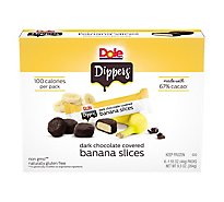 Dole Dark Chocolate Banana Dippers - 6-1.55 Oz