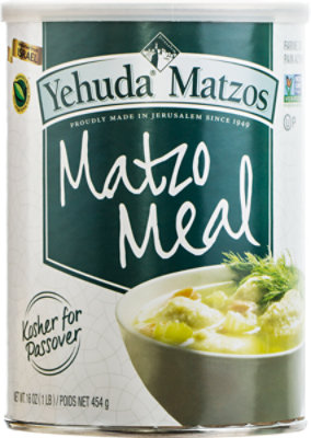 Yehuda Matzo Meal Canister - 16 Oz