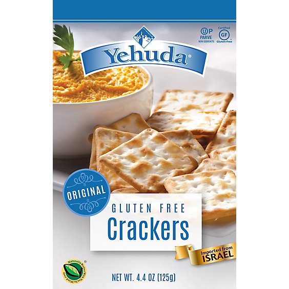 Yehuda Gluten Free Original Crackers - 4.4 Oz