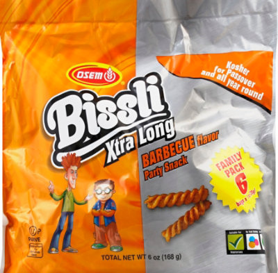 Osem Bissli Xtra Long Barbecue Flavor - 6 Oz - Image 2