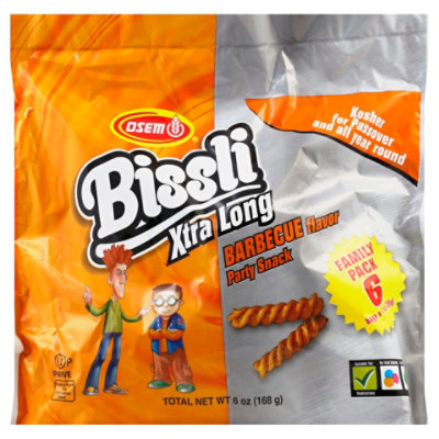 Osem Bissli Xtra Long Barbecue Flavor - 6 Oz