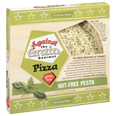 Against The Grain Gourmet Pizza Pesto Nut Free Frozen - 24 Oz
