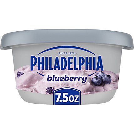 Philadelphia Blueberry Cream Cheese Spread Tub - 7.5 Oz - Image 4