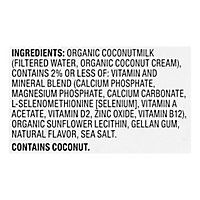 So Delicious Dairy Free Organic Coconutmilk Beverage Unsweetened Vanilla Half Gallon - 64 Fl. Oz. - Image 3