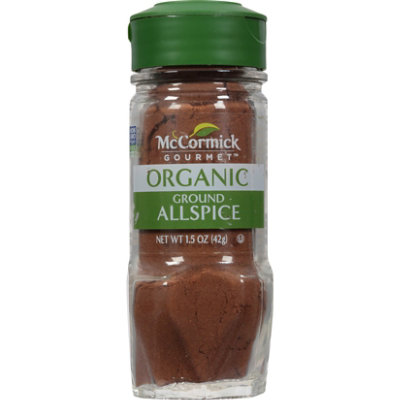 McCormick Gourmet Organic All Spice Ground - 1.5 Oz