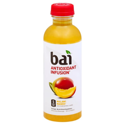 Bai Antioxidant Infusion Water Flavored Malawi Mango - 18 Fl. Oz. - Image 1