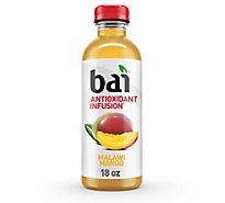 bai Antioxidant Infusion Beverage Malawi Mango - 18 Fl. Oz.