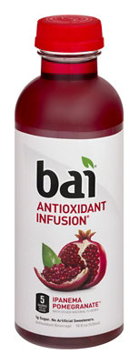 Bai Antioxidant Infusion Water Flavored Ipanema Pomegranate - 18 Fl. Oz. - Image 2