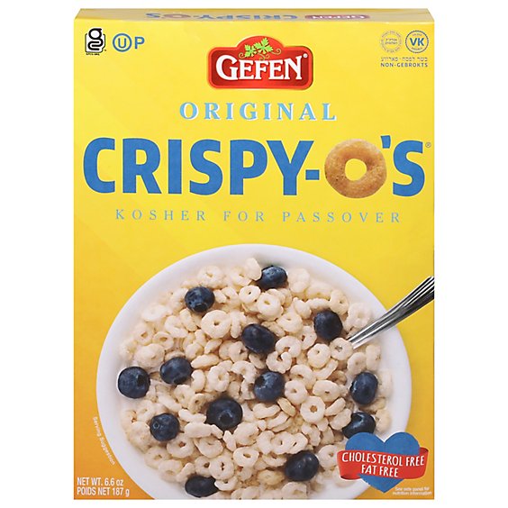Savion Cereal Crispy-Os Plain - 6.6 Oz