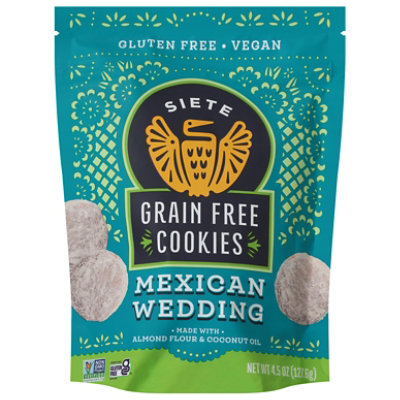 Siete Grain Free Mexican Wedding Cookies - 4.50 Oz.
