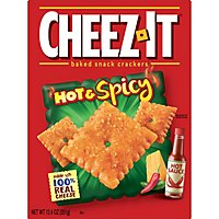 Cheez-It Cheese Crackers Baked Snack Hot and Spicy - 12.4 Oz - Image 2