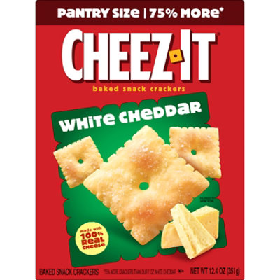 Cheez-It Baked Snack Cheese Crackers White Cheddar - 12.4 Oz - Image 8