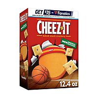 Cheez-It Baked Snack Cheese Crackers White Cheddar - 12.4 Oz - Image 1
