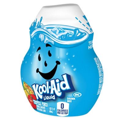 Kool-Aid Liquid Tropical Punch Naturally Flavored Soft Drink Mix Bottle - 1.62 Fl. Oz. - Image 6