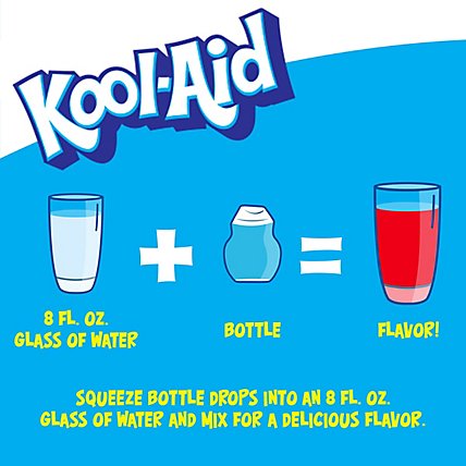 Kool-Aid Liquid Tropical Punch Naturally Flavored Soft Drink Mix Bottle - 1.62 Fl. Oz. - Image 2
