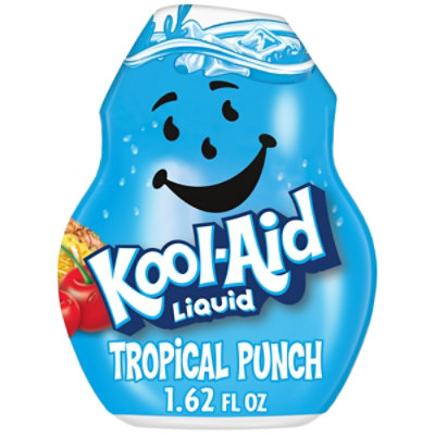 Kool-Aid Liquid Tropical Punch Naturally Flavored Soft Drink Mix Bottle - 1.62 Fl. Oz. - Image 1