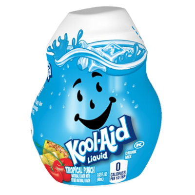 Kool-Aid Liquid Tropical Punch Naturally Flavored Soft Drink Mix Bottle - 1.62 Fl. Oz. - Image 5