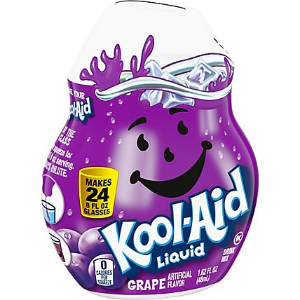 Kool-Aid Liquid Grape Artificially Flavored Soft Drink Mix Bottle - 1.62 Fl. Oz. - Image 7