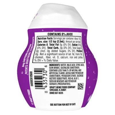 Kool-Aid Liquid Grape Artificially Flavored Soft Drink Mix Bottle - 1.62 Fl. Oz. - Image 5