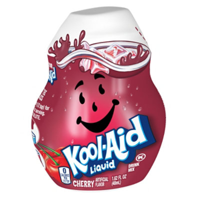 Kool-Aid Liquid Cherry Artificially Flavored Soft Drink Mix Bottle - 1.62 Fl. Oz. - Image 8