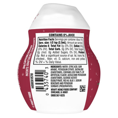 Kool-Aid Liquid Cherry Artificially Flavored Soft Drink Mix Bottle - 1.62 Fl. Oz. - Image 7