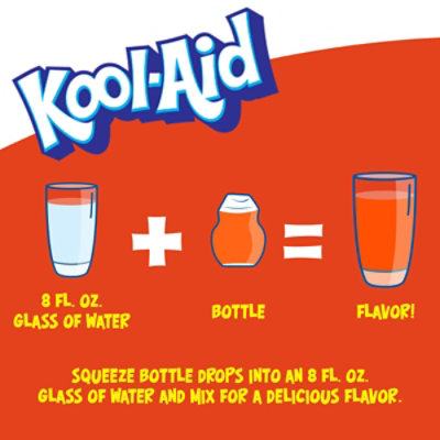 Kool-Aid Liquid Orange Artificially Flavored Soft Drink Mix Bottle - 1.62 Fl. Oz. - Image 3