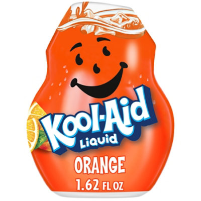 Kool-Aid Liquid Orange Artificially Flavored Soft Drink Mix Bottle - 1.62 Fl. Oz. - Image 1