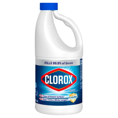 Clorox Bleach Concentrated Regular Jug - 64 Fl. Oz. - Image 1