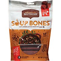 Rachael Ray Nutrish Chews for Dogs Beef & Barley Recipe Pouch 3 Count - 6.3 Oz - Image 2