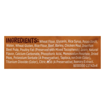 Rachael Ray Nutrish Chews for Dogs Beef & Barley Recipe Pouch 3 Count - 6.3 Oz - Image 4