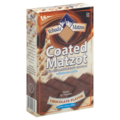 Yehuda Coated Matzot Chocolate Flavor - 7.05 Oz - Image 1