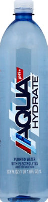 AQUAhydrate Enhanced Water with Electrolytes PH9+ - 1 Liter - Image 2