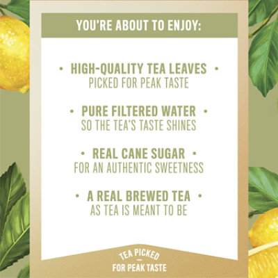 Gold Peak Tea Iced Sweetened Lemon Flavored - 18.5 Fl. Oz. - Image 3