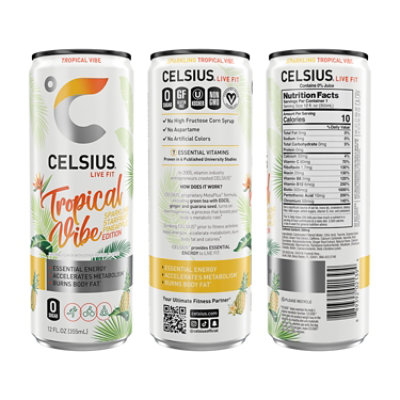 Celsuis Tropical Vibe - 12 Oz - Image 2